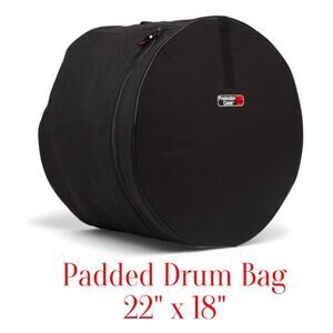 Gator Cases Protechtor Series Padded Drum Bag Bass Drum kick drum 22" x 18"